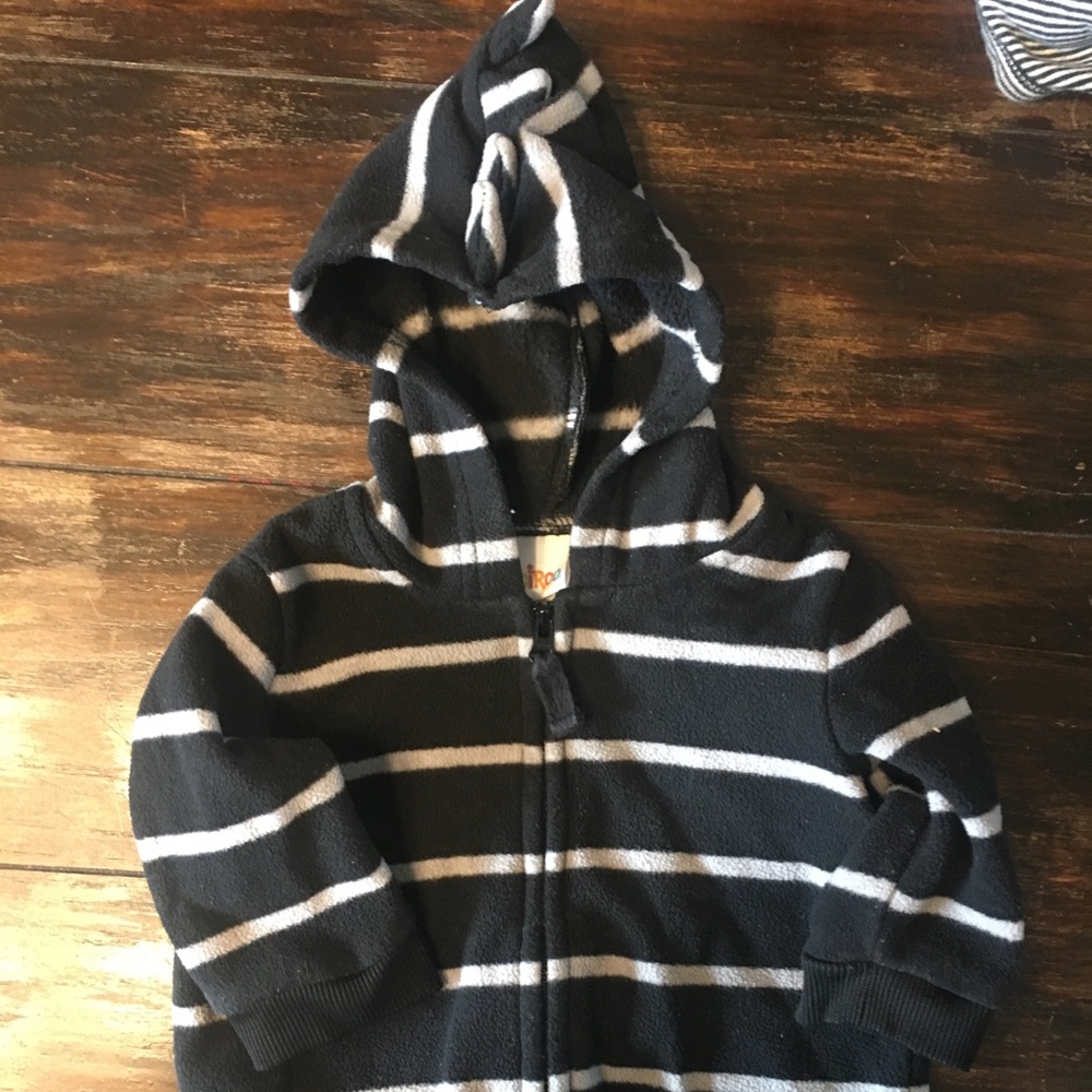 Cozy baby dinosaur hoodie